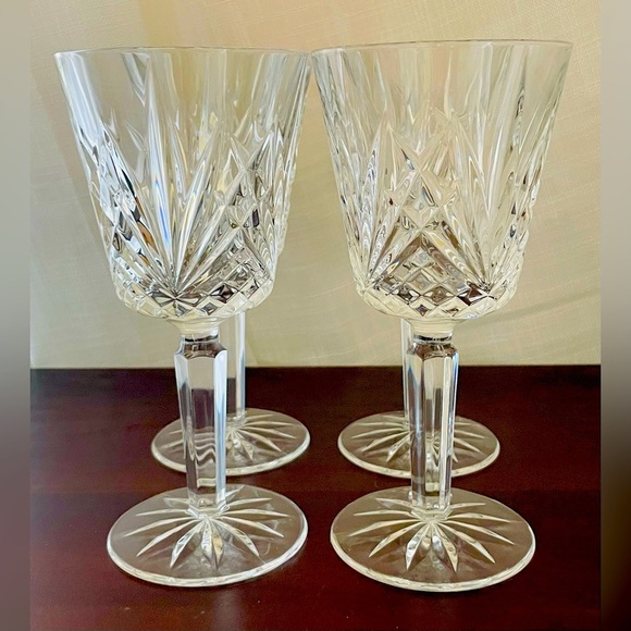 Cristal d’Arque Other - Four Mint Condition  Villemont by Cristal D'Arques-Durand Wine Glasses